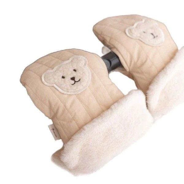 New Pushchair Gloves Hand Warmer Anti-Freeze Thick Warm