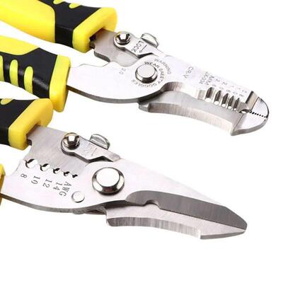 Multifunctional Wire Pliers Cable Cutter Crimping Stripping
