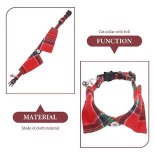 2 Pcs Bow Tie Cat Collar Decorative Pet Collars for Cats