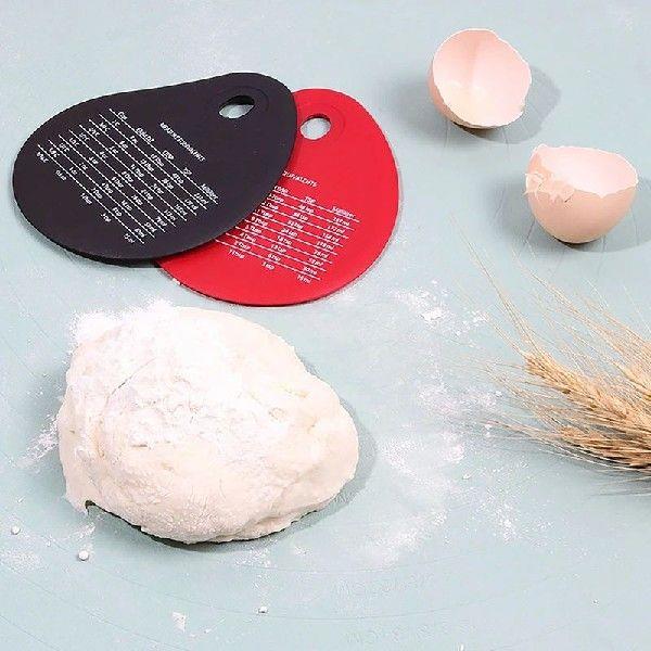 Graduated Silicone Flour Cutter Cutting Knife All-in-One