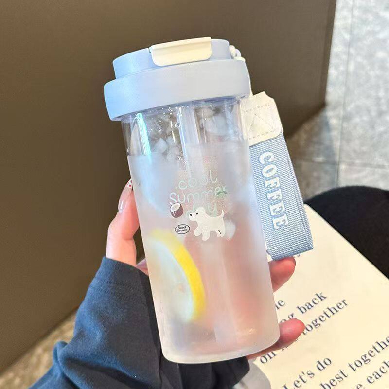 PC安全夏季高颜值可爱吸管杯