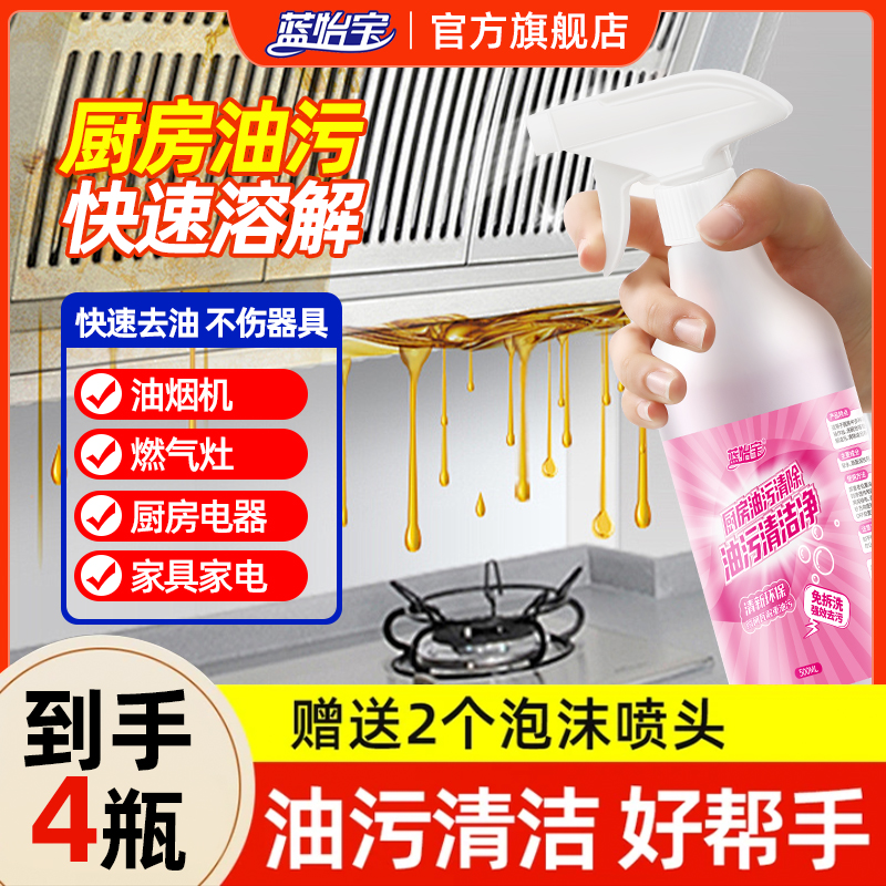 蓝怡宝油污净厨房油烟净