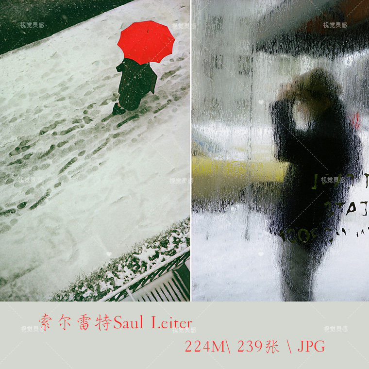 索尔雷特Saul Leiter街头人文纪实摄影大师作品集JPG电子素材参考