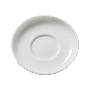 茶杯托白瓷杯垫盖碗杯托陶瓷茶艺功夫茶具零配防烫隔热小杯托家用