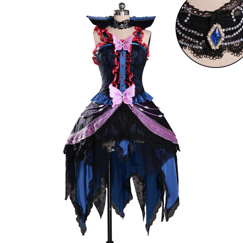 精灵梦叶罗丽cos服契约白光莹换装哥特连衣裙cosplay动漫表演服装