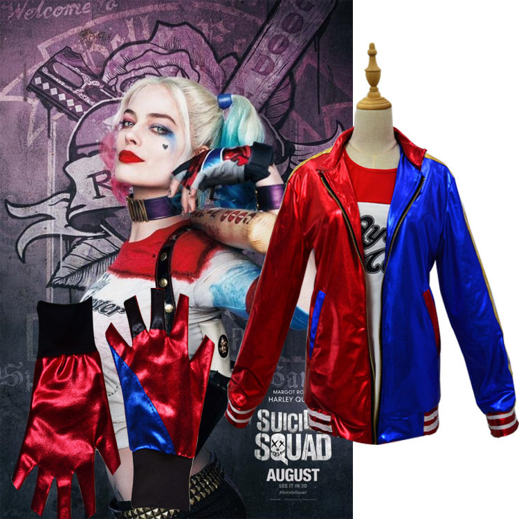 自杀小队c服哈莉奎茵HrleyQuinn小丑女cosplay服装