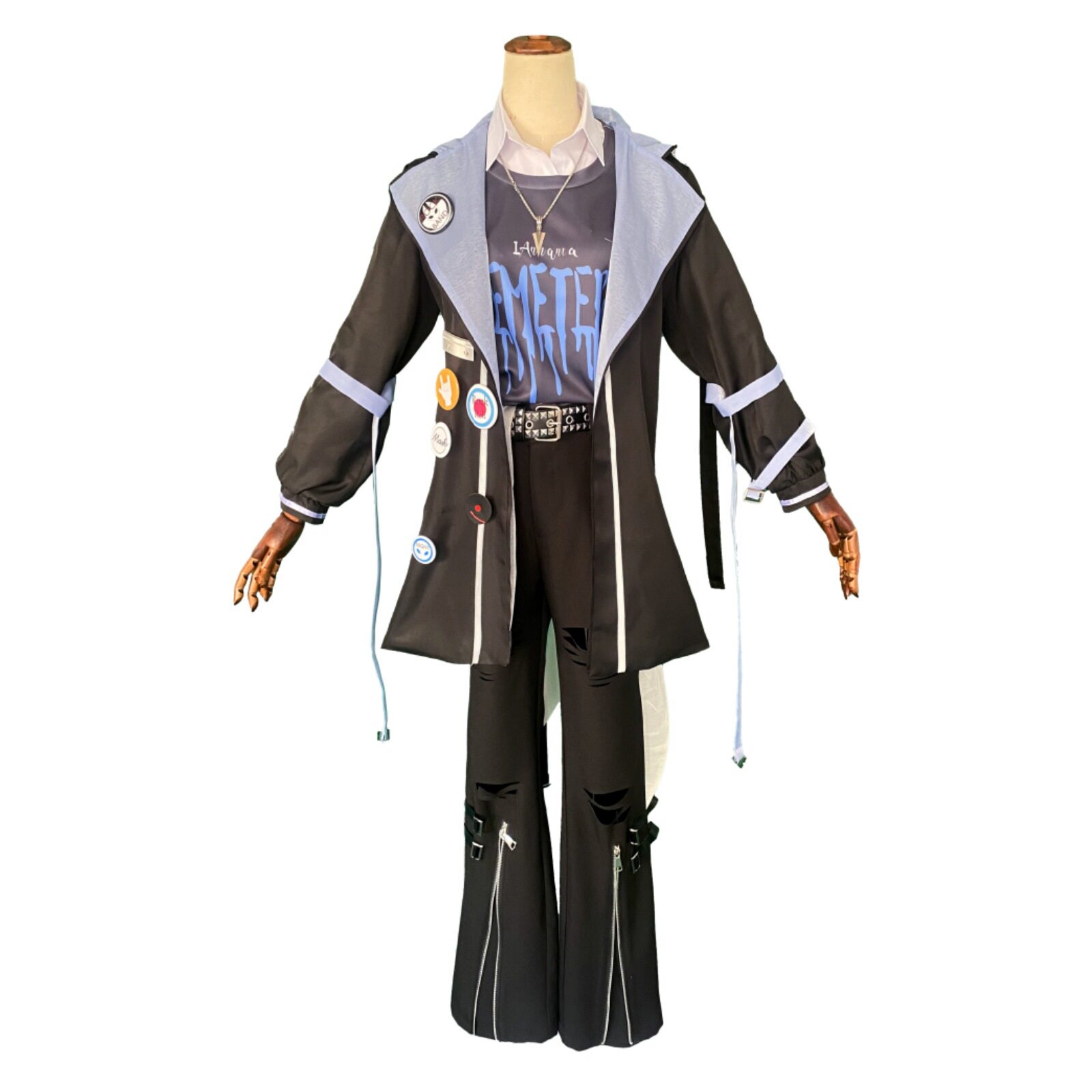 莉莉塔第五人格cos服C守夜人摇滚乐队cosplay服装游戏二次元时 - 实物图