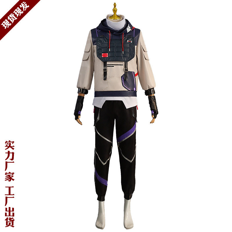 漫展无畏契约壹决cos暮蝶cos服贤者捷风play动漫人物服装男盖克