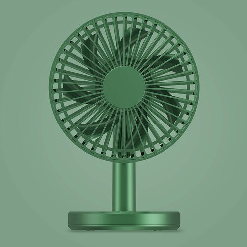 自动摇头台式充电fan办公便携迷你桌面小风扇usb礼品手持