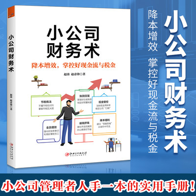 正版 小公司财务术 赵涛  赵彦锋著 财务管理基础 财务基础知识 财务管理方案 总经理财务一本通 财务管理畅销图书籍 兴盛乐jg