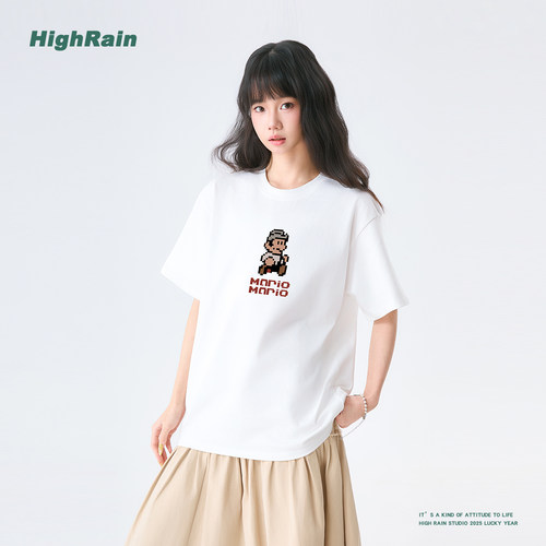 HIGHRAIN超级玛丽短袖
