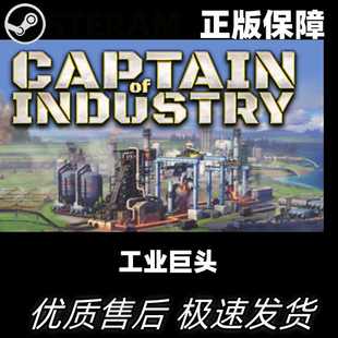 工业巨头 Captain of Industry STEAM正版 PC中文 资源管理