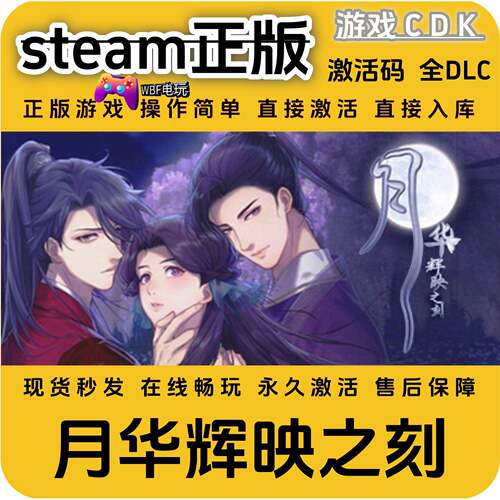 月华辉映之刻STEAM正版激活码CDK国区全DLC直接激活cdkey豪华版pc