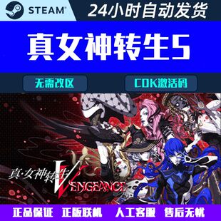 真女神转生5 Ⅴ Vengeance STEAM游戏CDK激活码入库