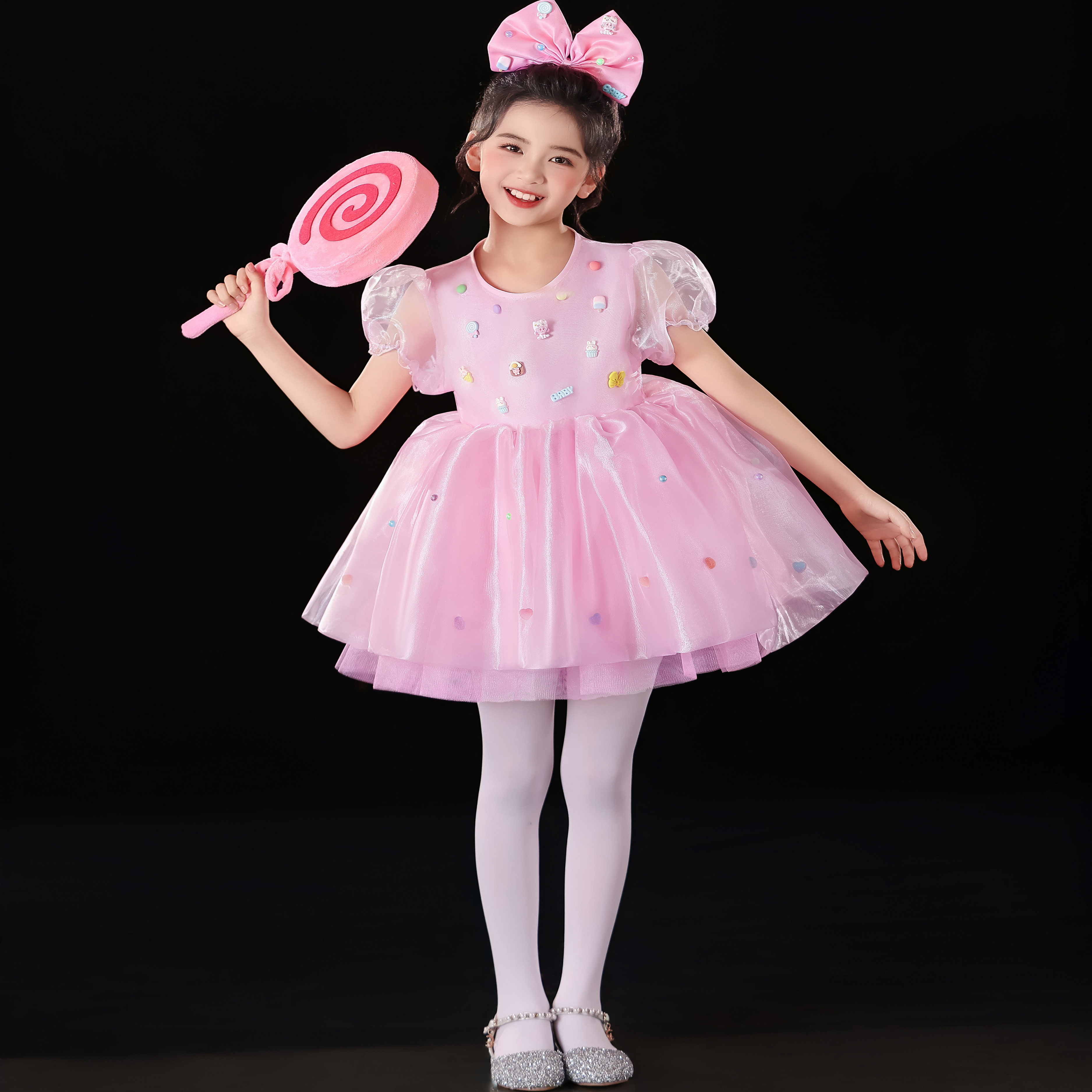 棒棒糖儿童可爱演出服道具