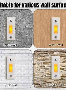 Multipurpose Doorbell Button Wire Sturdy Plastic Wall