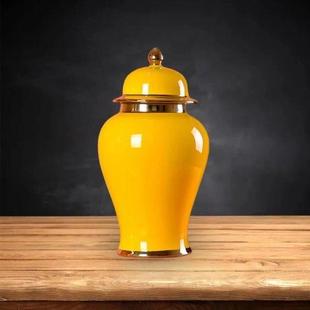 Porcelain Storage Ginger Organizer Display Jar Statues