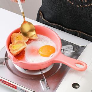 frying ceramic pan mini bottomed Single flat handle