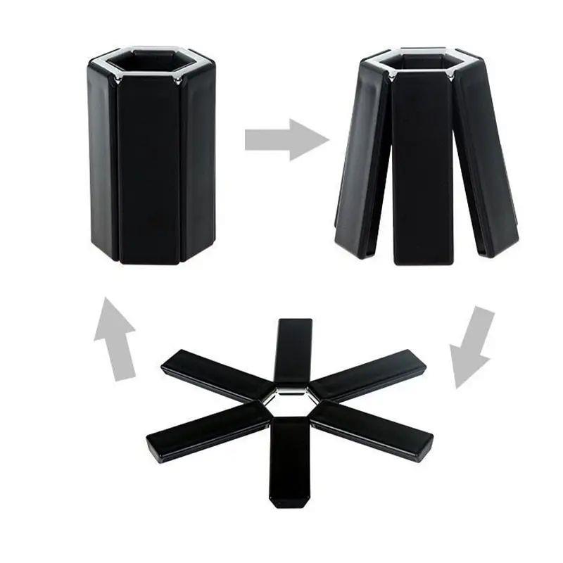 Pot Mat Dish Placemat Coaster Folding Heat Insulation High T