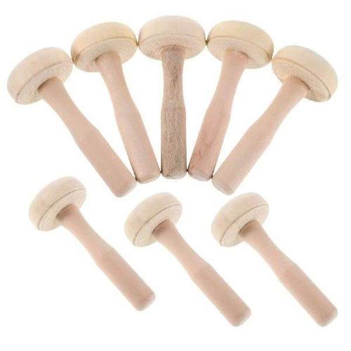 8 Pcs Wooden Print Carving Set Tools Pottery Craft