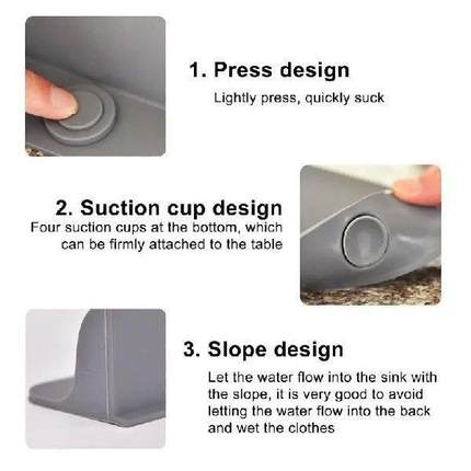 Silicone Splash Guard For Sink Sink Backsplash Guard