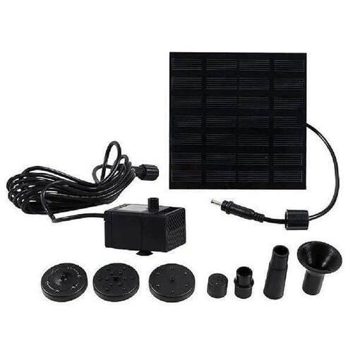 1.4W Solar Power Water Fountain Pump with 7 Nozzles