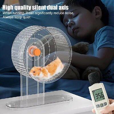 Hedgehog Wheel Quiet Chinchilla Wheel For Hamster Height