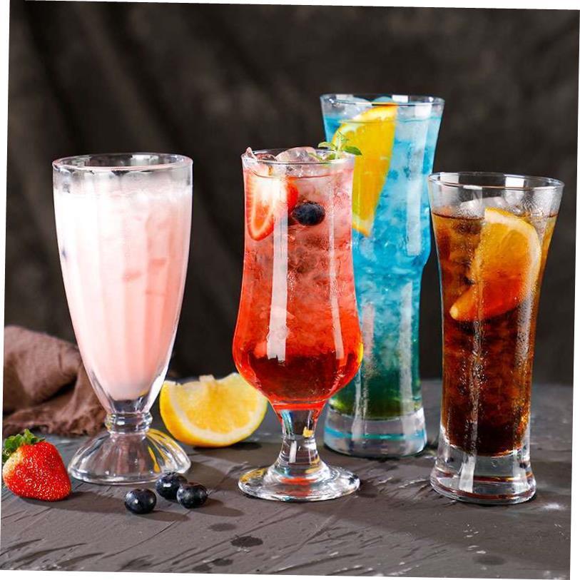 Glass cup, cold drink cup, juice cup, cocktail cup