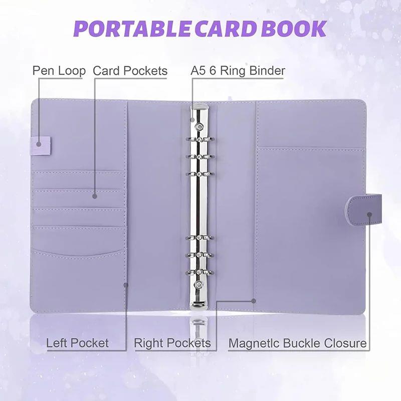 25pcs Page(4 Grids) Photo Card A5-Binder Kpop Photo Albums I