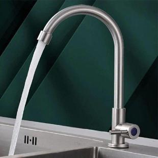 Steel Stainless Single Cold Swivel Kitchen Taps Faucets