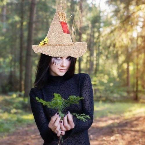 Broadside Burlap Hat Women