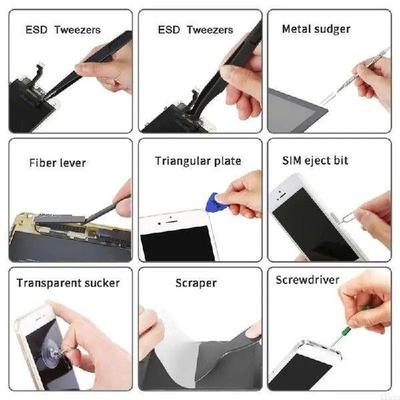 8 Pcs Craft Tweezers Set Plastic Tweezers Anti-Static