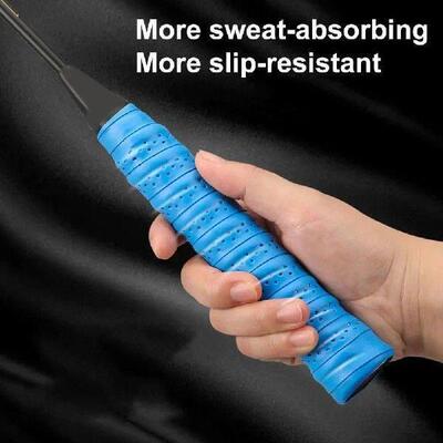 Tennis Racket Handle Highly Absorbent Perforated Tennis