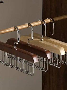 Multifunctional Solid Wood Hanger Hook Women Storage Bra