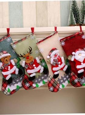 christmas decoration tree Large Christmas stocking gift bag