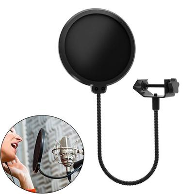 Double-layer recording blowout shield microphone recording s
