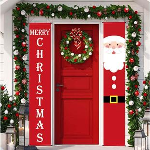 Door Decor Decoration Banner for Merry Christmas