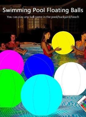 Luminous Bouncy Ball Garden Luminous LED Ball Remote