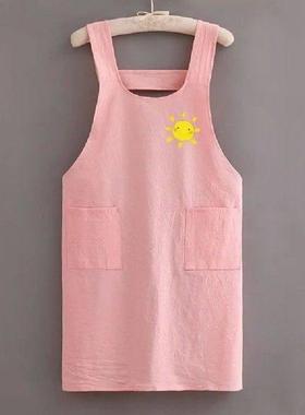 Breathable Kitchen Aprons Home Cooking Anti fouling Cooking