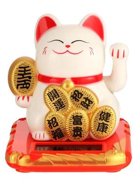 Chinese Lucky Cat Wealth Waving aking Hand Fortune Welcome
