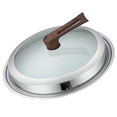 Pot Cover Visible Lid Pan Guitar Frying Universal Lids for