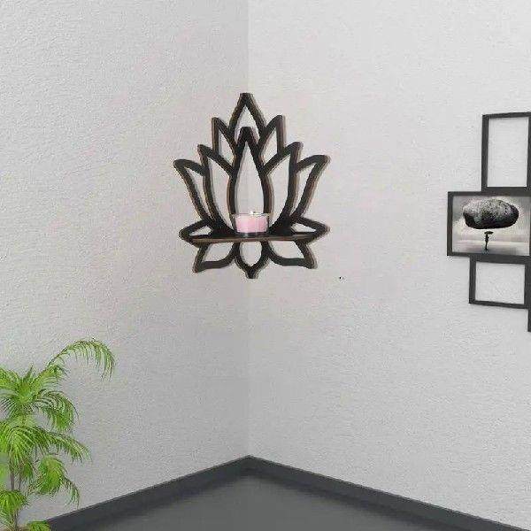 Floating Corner Shelves Stylish Modern Wooden Corner Shelf