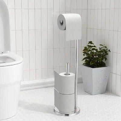 Easy Assembly Toilet Paper Holder Stable Base Toilet Paper