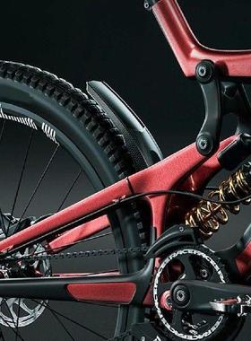 2pcs Mountain Bike Fenders with Tyres PP Road Bike Front