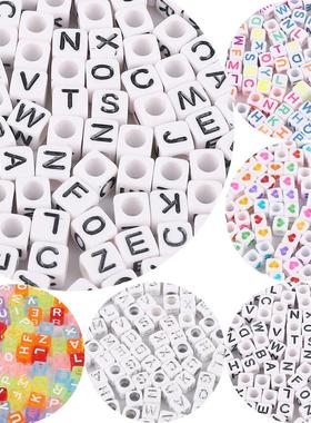 Acrylic Letter Bead For Jewelry Making DIY Necklace Bracelet