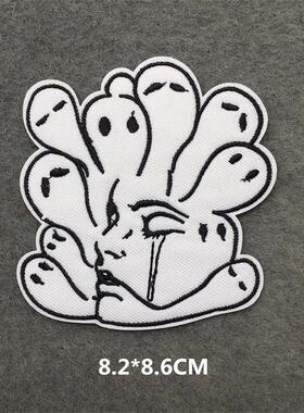 Embroidery Patch Ironing Applications Clothing Thermoadhesiv