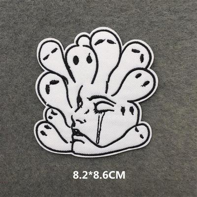 Embroidery Patch Ironing Applications Clothing Thermoadhesiv