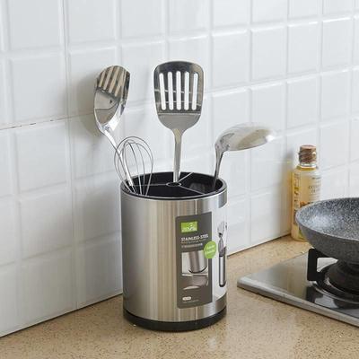 Knief holder tube spoon storage box rack kitchen cutlery org