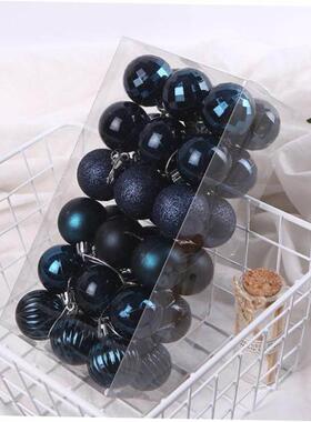 36PCS Christmas balls set 4cm Christmas decorations圣诞球