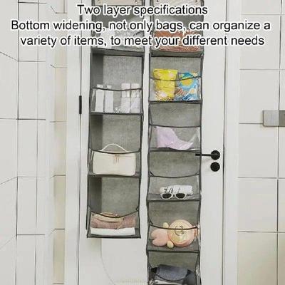 Over Door Organizer Wall Mounted Behind The Door Storage